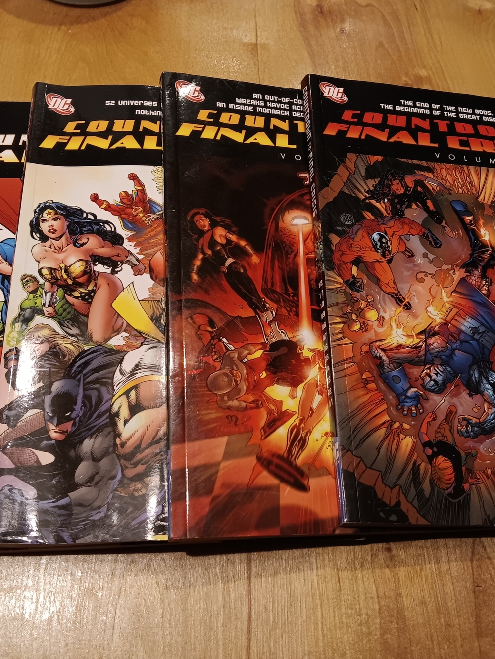 DC Comics Countdown to Final Crisis Graphic Novel Lot - Multi-Color Covers